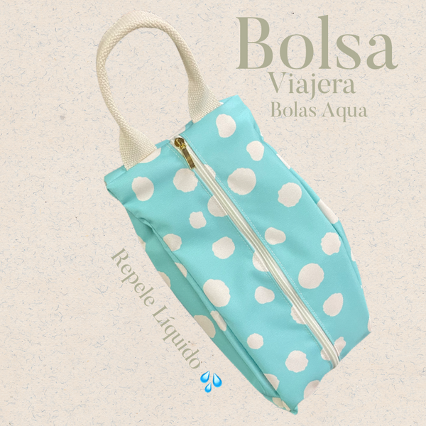 Bolsa Viajera Bolas Aqua