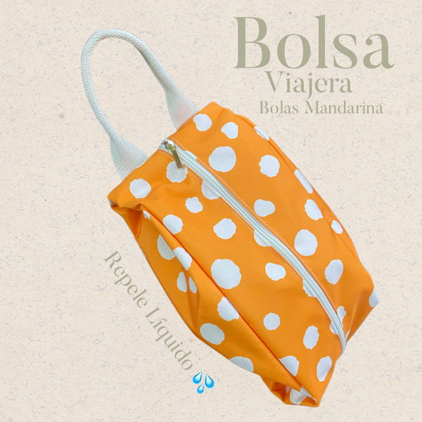 Bolsa Viajera Bolas Naranja