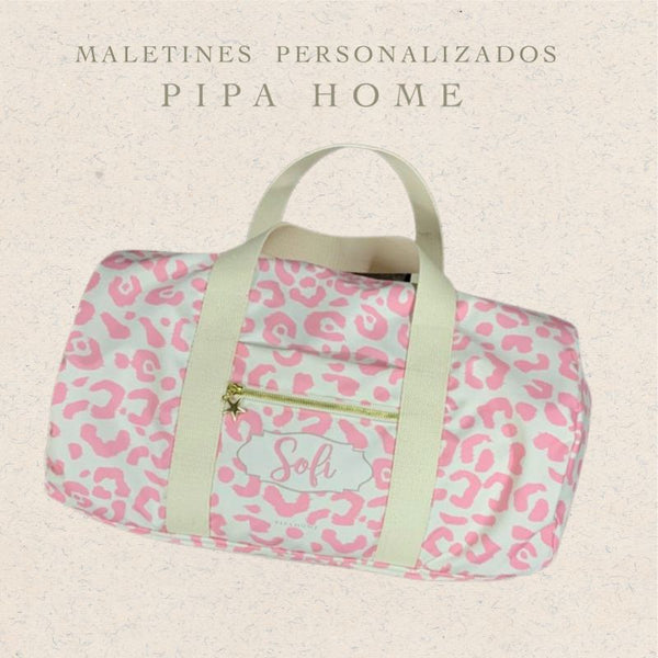 Maletín Animal Print Pink