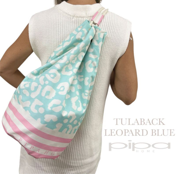 Tulaback Leopard Blue